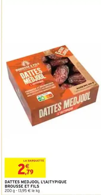 Promotion Exclusives de 6
Medjool : Découvrez l'Offre incontournable