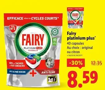 Promotion Exclusives de 2
Fairy : Découvrez l'Offre incontournable