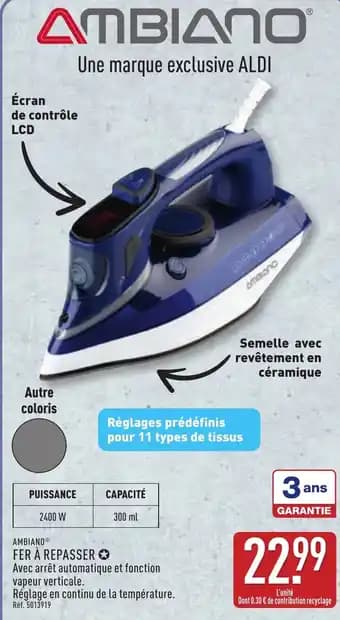 Promotion Exclusives de 4
Repasser : Découvrez l'Offre incontournable