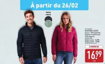 Promotion Exclusives de 6
Doudoune légère : Découvrez l'Offre incontournable