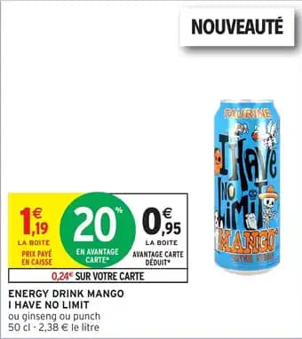 Promotion Exclusives de 2
Energy : Découvrez l'Offre incontournable