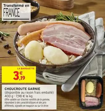 Choucroute garnie 400 g