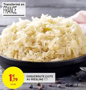 Promotion Exclusives de Choucroute au riesling : Découvrez l'Offre incontournable