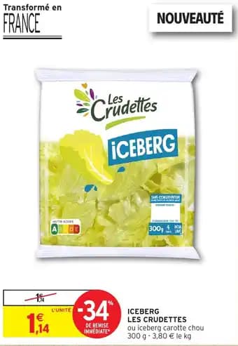 Promotion Exclusives de 2
Iceberg : Découvrez l'Offre incontournable