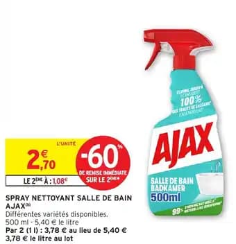 Promotion Exclusives de 48
De bain : Découvrez l'Offre incontournable