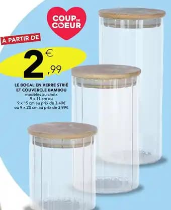 Promotion Exclusives de 1
Bocal en verre : Découvrez l'Offre incontournable