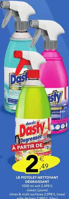 Promotion Exclusives de 2
Nettoyant dégraissant : Découvrez l'Offre incontournable