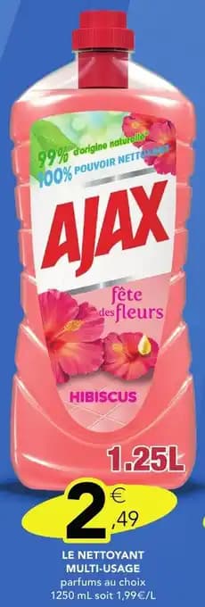 AJAX Le nettoyant multi-usage 1250 ml