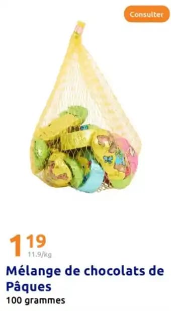 Mélange de chocolats de Pâques 100 g