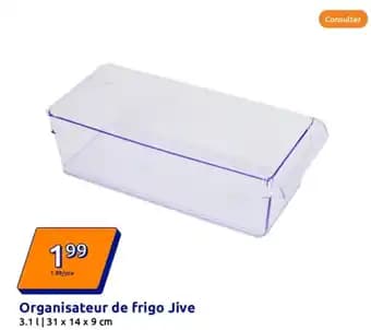 Organisateur de frigo Jive 31 x 14 x 9 cm