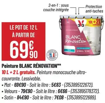 Promotion Exclusives de 8
Rénovation : Découvrez l'Offre incontournable