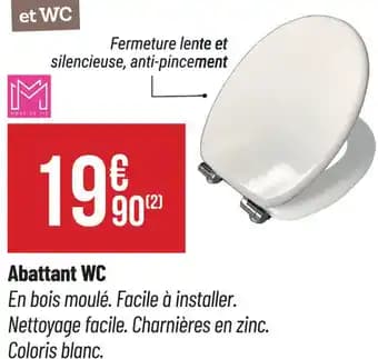Promotion Exclusives de 5
Abattant wc : Découvrez l'Offre incontournable