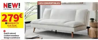 Promotion Exclusives de 2
Banquette : Découvrez l'Offre incontournable