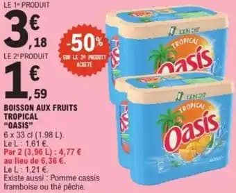 Promotion Exclusives de 1
Boisson tropical : Découvrez l'Offre incontournable