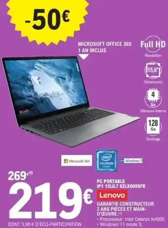 Promotion Exclusives de 1
PC : Découvrez l'Offre incontournable