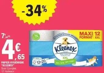 Promotion Exclusives de 4
Papier hygiénique : Découvrez l'Offre incontournable