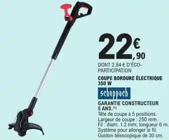 Promotion Exclusives de 10
Coupe-bordure : Découvrez l'Offre incontournable