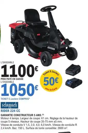 Promotion Exclusives de 20
Scheppach : Découvrez l'Offre incontournable