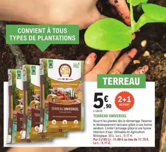 Terreau universel
