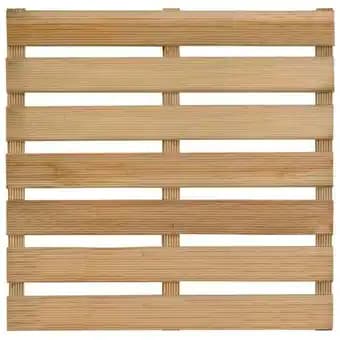 Dalle rainurée 50 cm