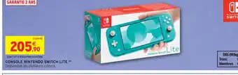 Promotion Exclusives de Nintendo Switch Lite : Découvrez l'Offre incontournable