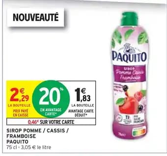 Promotion Exclusives de 13
Paquito : Découvrez l'Offre incontournable