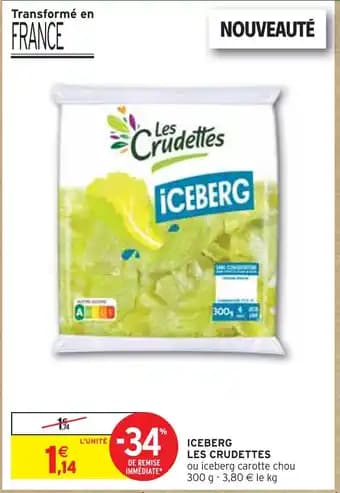 Promotion Exclusives de 3
Iceberg : Découvrez l'Offre incontournable