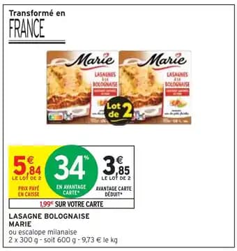 Promotion Exclusives de 9
Lasagne : Découvrez l'Offre incontournable