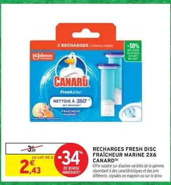 Promotion Exclusives de 1
Canard fresh disc : Découvrez l'Offre incontournable