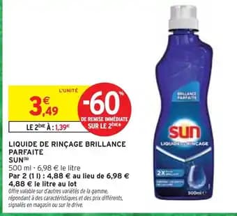 Promotion Exclusives de 14
Rinçage : Découvrez l'Offre incontournable