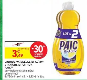 Promotion Exclusives de 33
Vinaigre : Découvrez l'Offre incontournable