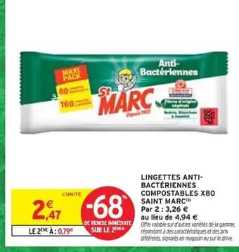 Promotion Exclusives de 2
Saint marc : Découvrez l'Offre incontournable