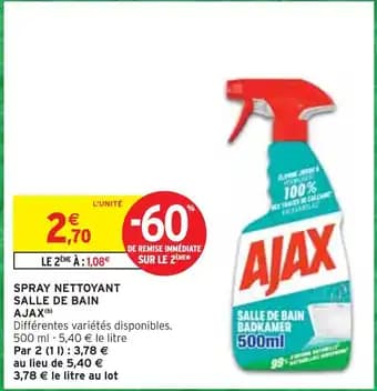Promotion Exclusives de 35
Spray : Découvrez l'Offre incontournable