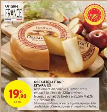 Promotion Exclusives de 6
Ossau iraty aop : Découvrez l'Offre incontournable