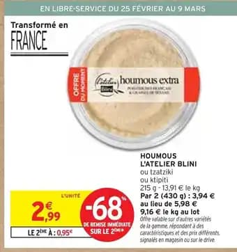 Promotion Exclusives de 11
Blini : Découvrez l'Offre incontournable