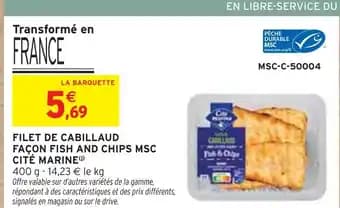 Promotion Exclusives de 6
Cabillaud msc : Découvrez l'Offre incontournable