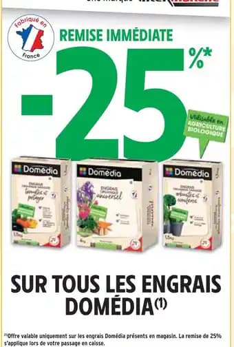Promotion Exclusives de 33
Engrais : Découvrez l'Offre incontournable