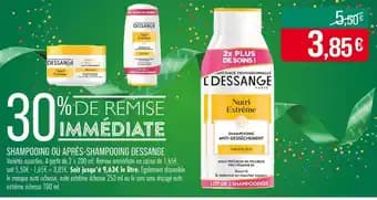 DESSANGE Nutri extrême shampooing anti-dessèchement