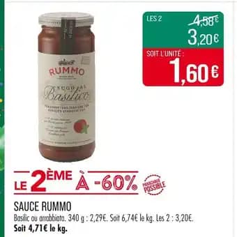Promotion Exclusives de 95
Sauce : Découvrez l'Offre incontournable
