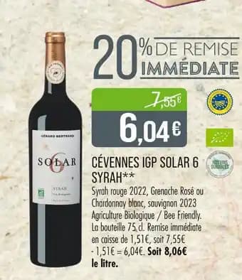 Promotion Exclusives de 1
Gérard bertrand : Découvrez l'Offre incontournable