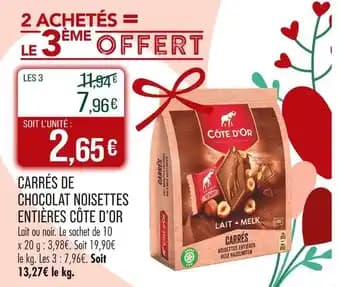 Promotion Exclusives de 3
Noisettes entières : Découvrez l'Offre incontournable