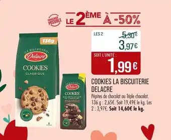 Promotion Exclusives de 6
Delacre : Découvrez l'Offre incontournable