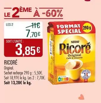 Promotion Exclusives de 1
Ricore : Découvrez l'Offre incontournable