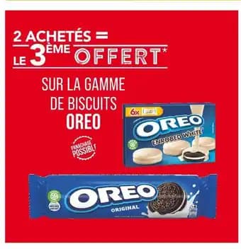 Promotion Exclusives de 4
Biscuits oreo : Découvrez l'Offre incontournable