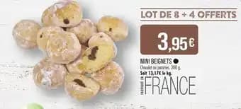 Promotion Exclusives de 17
Beignets : Découvrez l'Offre incontournable
