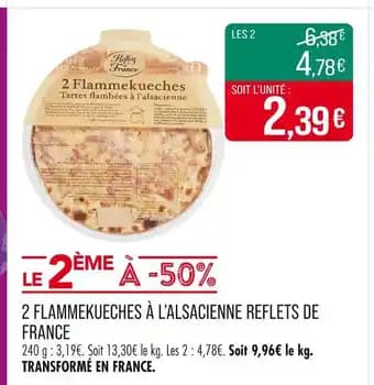 Promotion Exclusives de 6
Flammekueches : Découvrez l'Offre incontournable