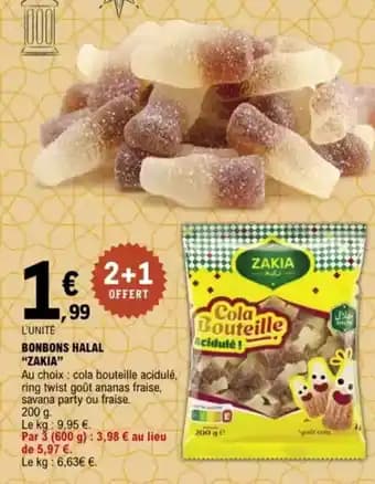 "ZAKIA" Bonbons halal 200 g