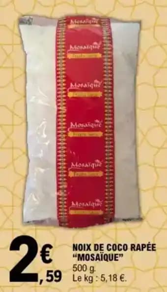 Promotion Exclusives de 29
De coco : Découvrez l'Offre incontournable