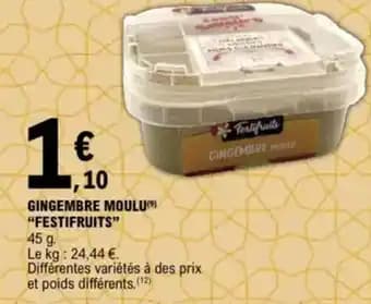 Promotion Exclusives de 20
Gingembre : Découvrez l'Offre incontournable