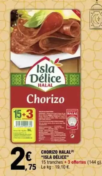 Promotion Exclusives de 23
Chorizo : Découvrez l'Offre incontournable